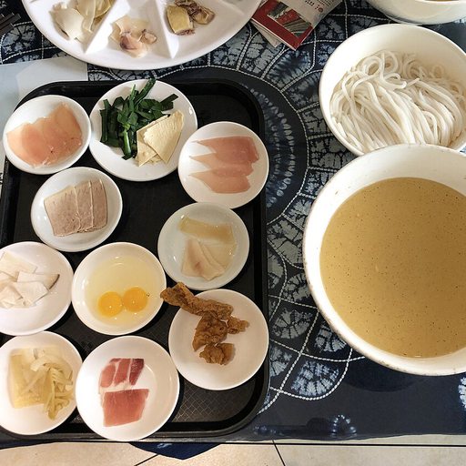 Crossing-the-bridge noodles