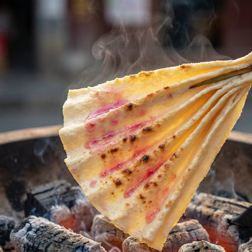 Grilled rushan milk fan